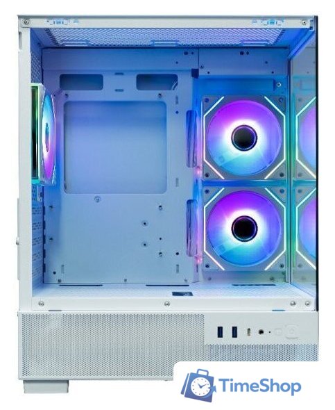 Корпус XASTRA Q400M 3ARGB-C6-UC (белый) - Изображение №2 — Интернет-магазин Time-Shop