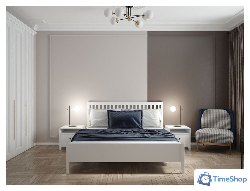 Тумба Belux Лектум ТР (198, сосна/белый матовый) - Изображение №2 — Интернет-магазин Time-Shop