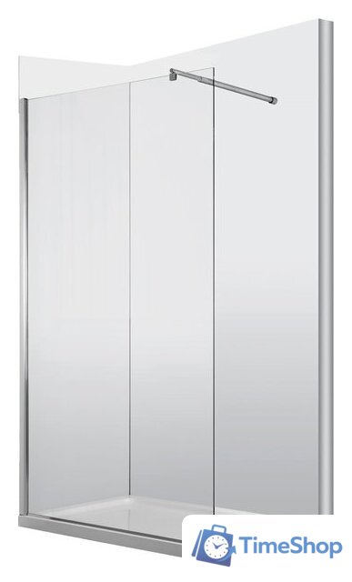 Душевая стенка Deante Abelia 90 KTA 039P (хром/прозрачное) - Изображение №2 — Интернет-магазин Time-Shop