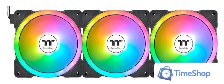 Комплект вентиляторов для корпуса Thermaltake Swafan EX12 ARGB TT Premium Edition 3-Fan Pack CL-F167-PL12SW-A - Изображение №1 — Интернет-магазин Time-Shop