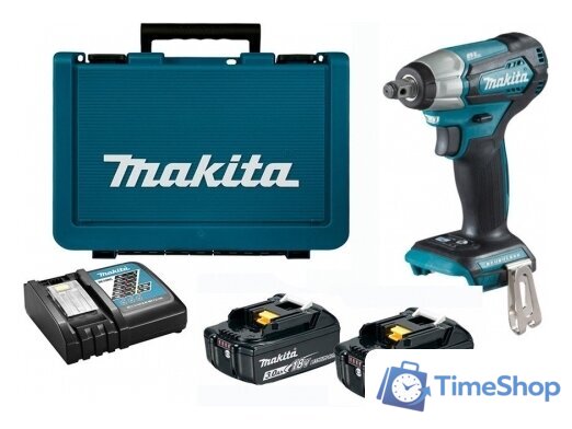 Гайковерт Makita DTW181RFE (с 2-мя АКБ, кейс) - Изображение №1 — Интернет-магазин Time-Shop
