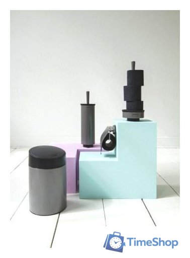 Держатель для туалетной бумаги Brabantia Profile 483424 (платиновый) - Изображение №2 — Интернет-магазин Time-Shop