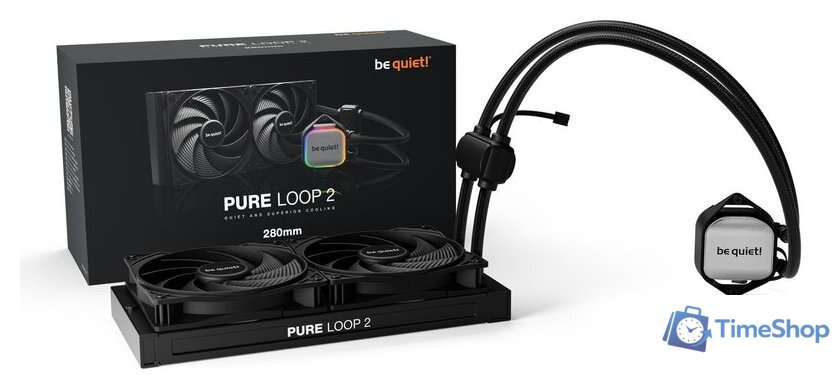 Система жидкостного охлаждения для процессора be quiet! Pure Loop 2 280mm BW018 - Изображение №7 — Интернет-магазин Time-Shop