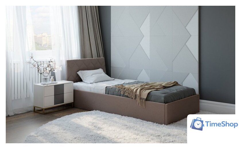 Кровать Natura Vera Техас с ПМ 90x200 (Maxx 290) - Изображение №2 — Интернет-магазин Time-Shop