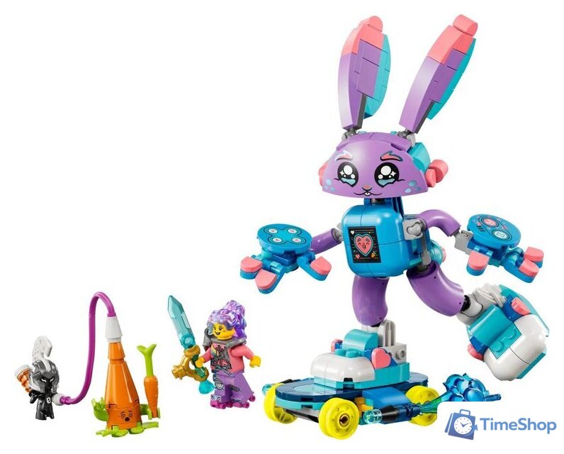 Конструктор LEGO DREAMZzz Иззи и игровой кролик Банчурро 71490 - Изображение №4 — Интернет-магазин Time-Shop