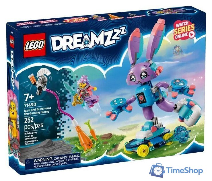 Конструктор LEGO DREAMZzz Иззи и игровой кролик Банчурро 71490 - Изображение №1 — Интернет-магазин Time-Shop