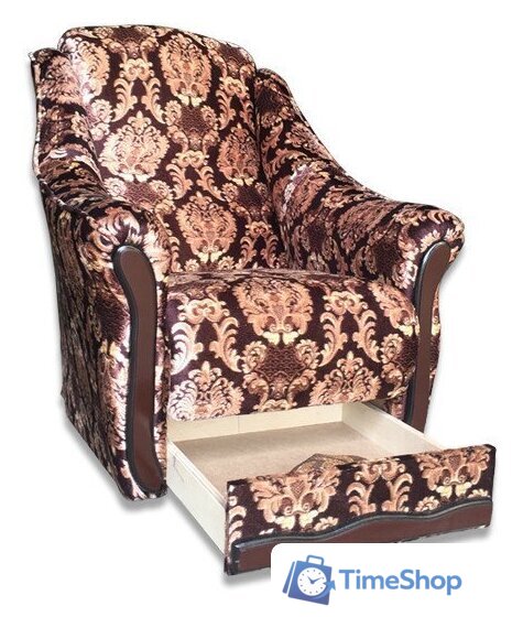 Интерьерное кресло Асмана Анна (вензель/велюр) - Изображение №3 — Интернет-магазин Time-Shop