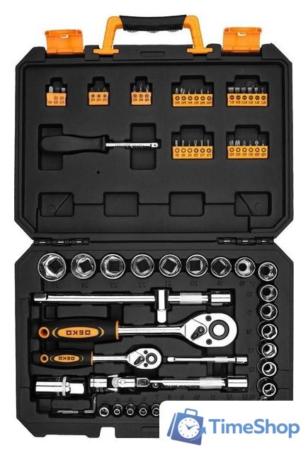 Универсальный набор инструментов Deko DKMT72-1 (72 предмета) - Изображение №1 — Интернет-магазин Time-Shop