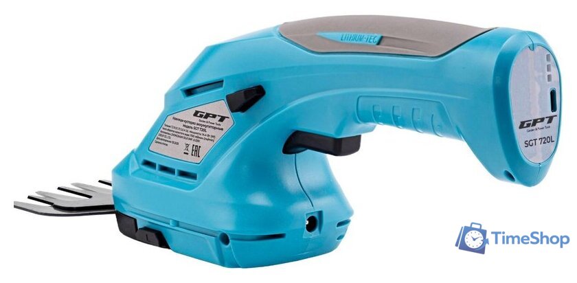 Кусторез + ножницы GPT SGT 720L (с 1-им АКБ) - Изображение №7 — Интернет-магазин Time-Shop