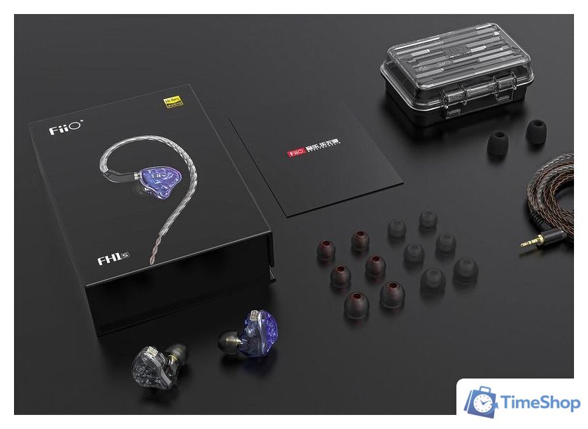 Наушники FiiO FH1s (черный) - Изображение №2 — Интернет-магазин Time-Shop