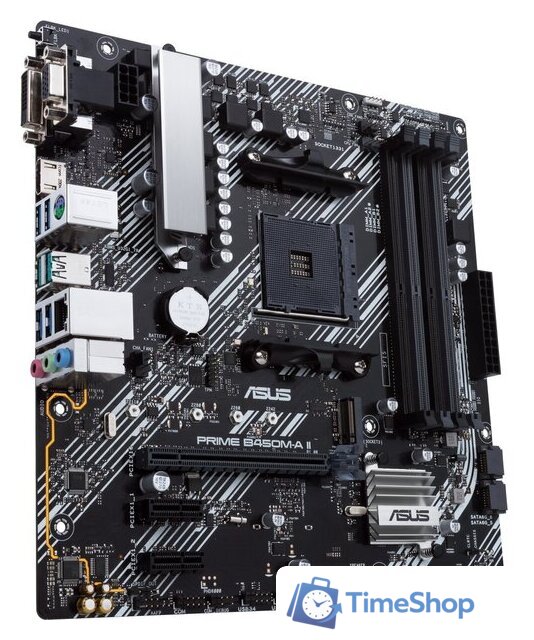 Материнская плата ASUS Prime B450M-A II - Изображение №3 — Интернет-магазин Time-Shop
