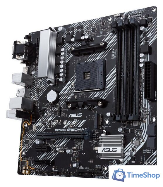 Материнская плата ASUS Prime B450M-A II - Изображение №4 — Интернет-магазин Time-Shop