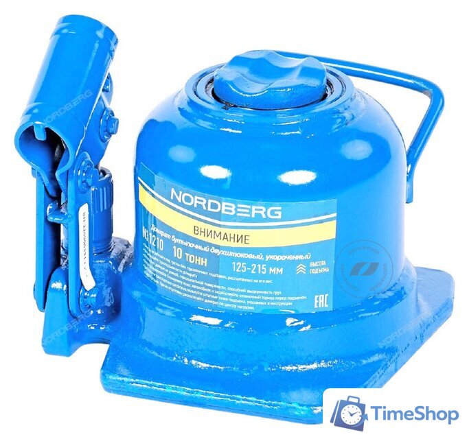Бутылочный домкрат Nordberg N31210 10т - Изображение №1 — Интернет-магазин Time-Shop