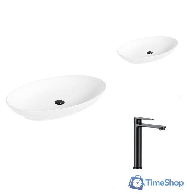 Умывальник Lauter 21571 + Moon 21СК8691BS - Изображение №1 — Интернет-магазин Time-Shop