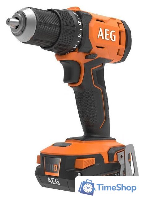 Дрель-шуруповерт AEG Powertools BS18G4-201C 4935499174 (с 1-им АКБ) - Изображение №3 — Интернет-магазин Time-Shop