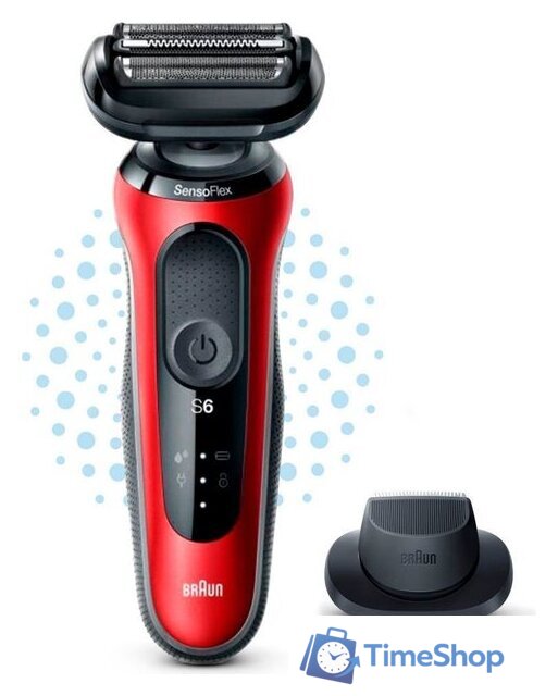 Электробритва Braun Series 6 61-R1200s - Изображение №2 — Интернет-магазин Time-Shop