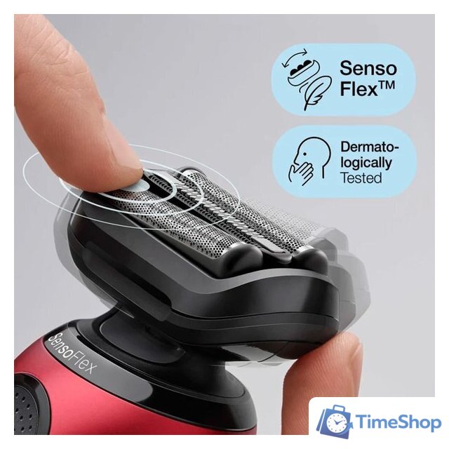 Электробритва Braun Series 6 61-R1200s - Изображение №4 — Интернет-магазин Time-Shop