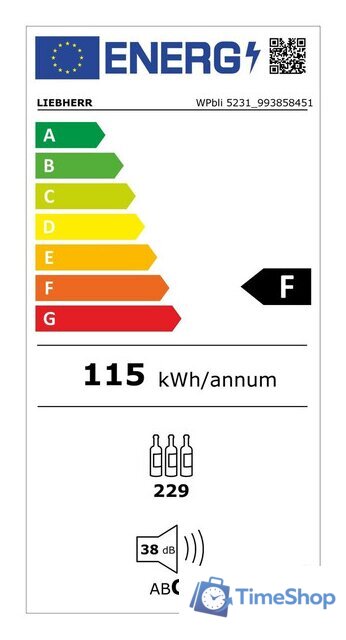 Винный шкаф Liebherr WPbli 5231 - Изображение №2 — Интернет-магазин Time-Shop