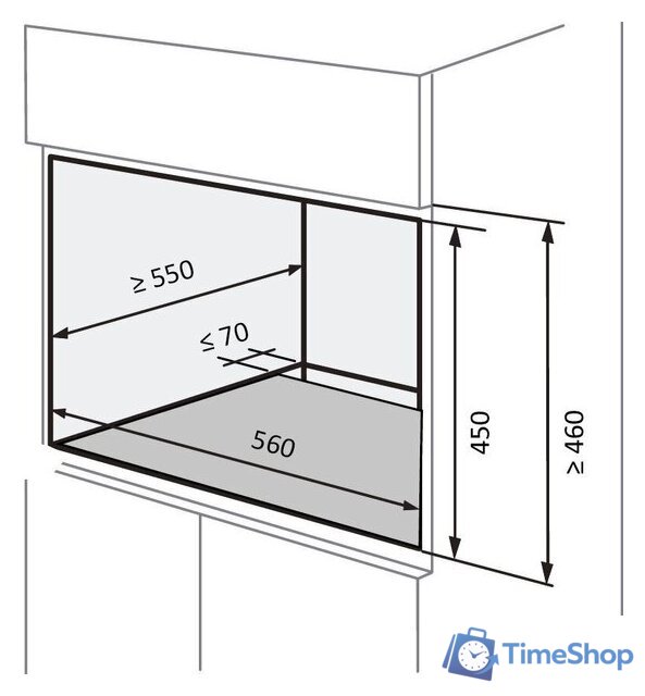 Микроволновая печь Brandt BKC7153BB - Изображение №2 — Интернет-магазин Time-Shop