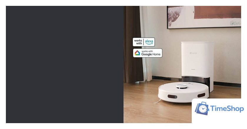 Робот-пылесос Ezviz RE5 Plus - Изображение №5 — Интернет-магазин Time-Shop