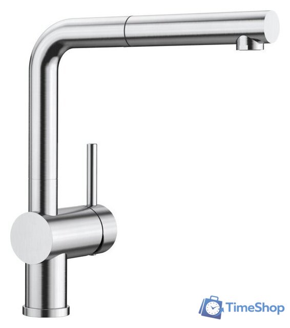 Смеситель Blanco Linee-S 526242 (PVD steel) - Изображение №1 — Интернет-магазин Time-Shop