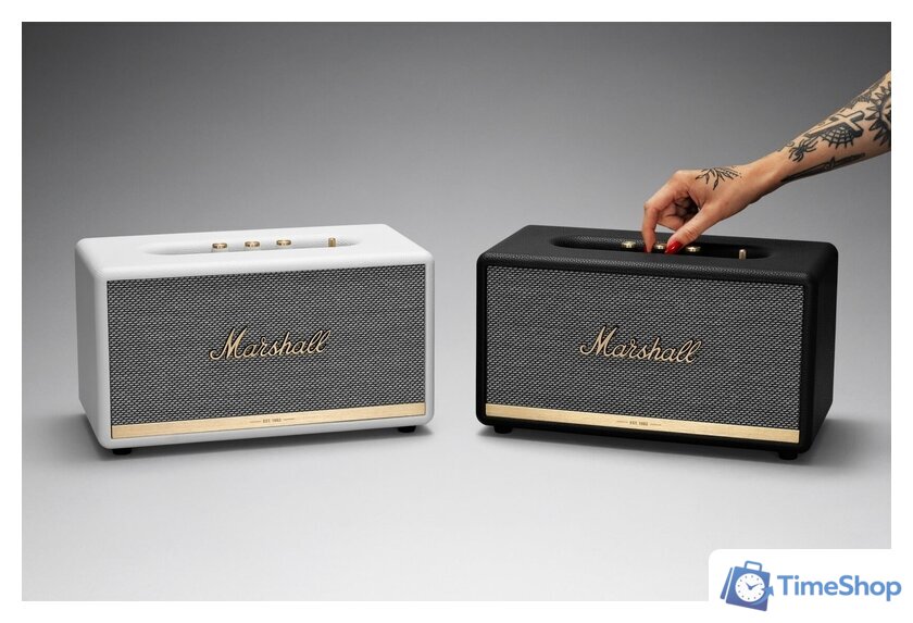 Беспроводная колонка Marshall Stanmore II Bluetooth (черный) - Изображение №6 — Интернет-магазин Time-Shop