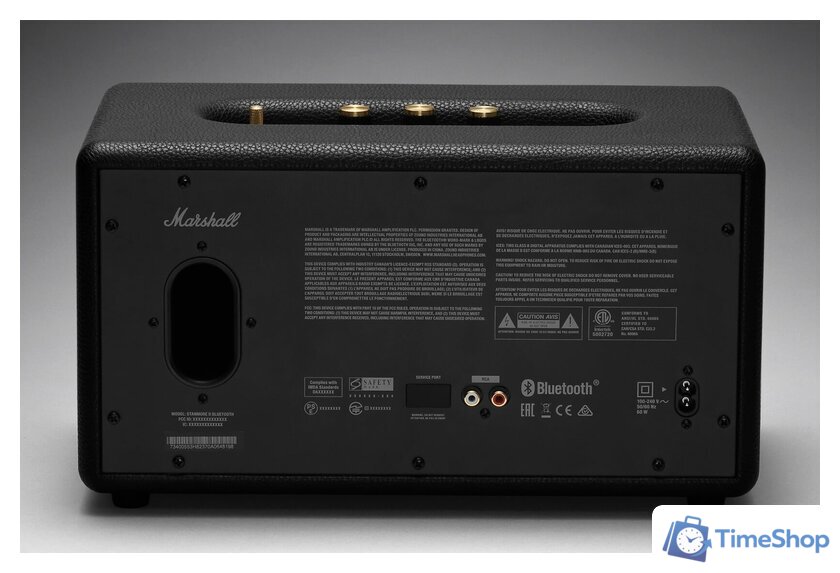 Беспроводная колонка Marshall Stanmore II Bluetooth (черный) - Изображение №8 — Интернет-магазин Time-Shop
