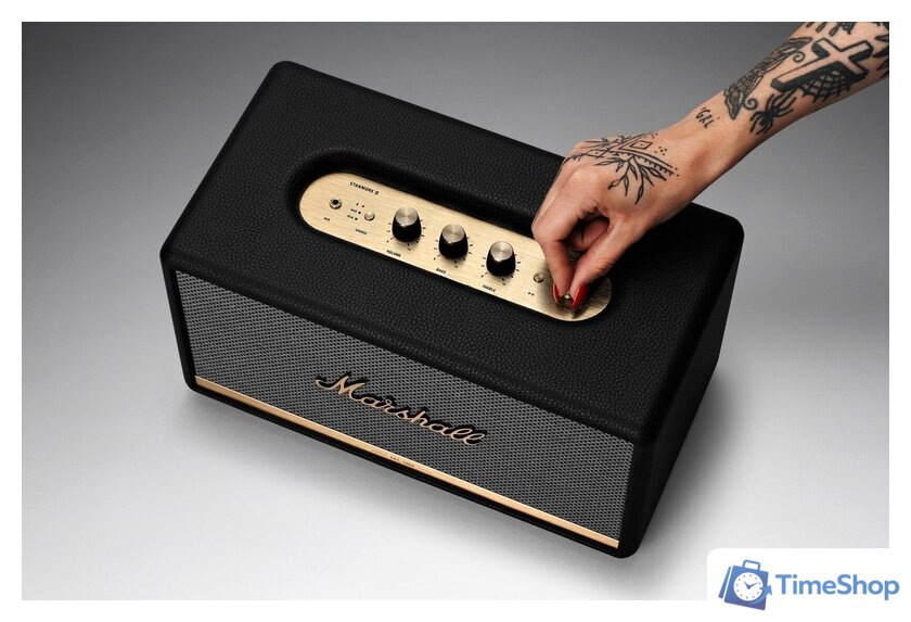 Беспроводная колонка Marshall Stanmore II Bluetooth (черный) - Изображение №2 — Интернет-магазин Time-Shop