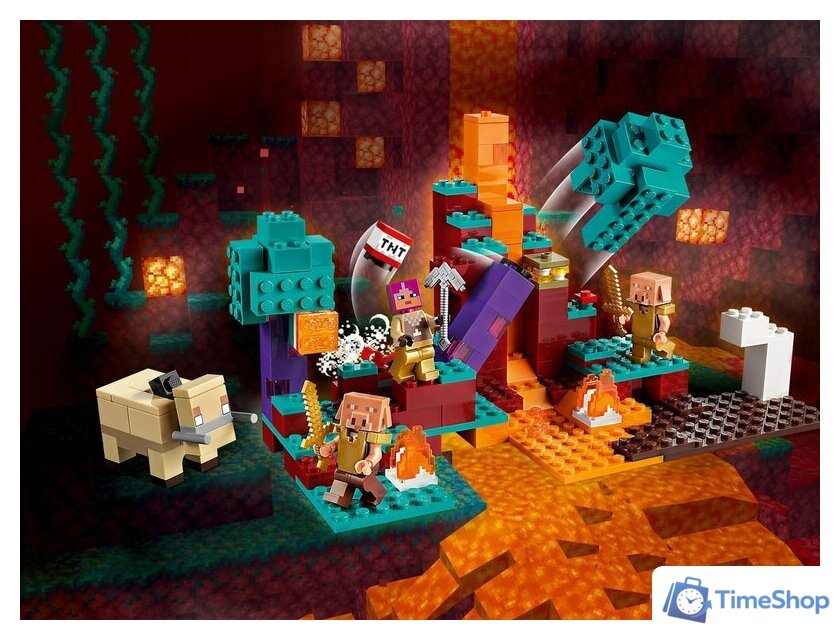 Конструктор LEGO Minecraft 21168 Искаженный лес - Изображение №27 — Интернет-магазин Time-Shop