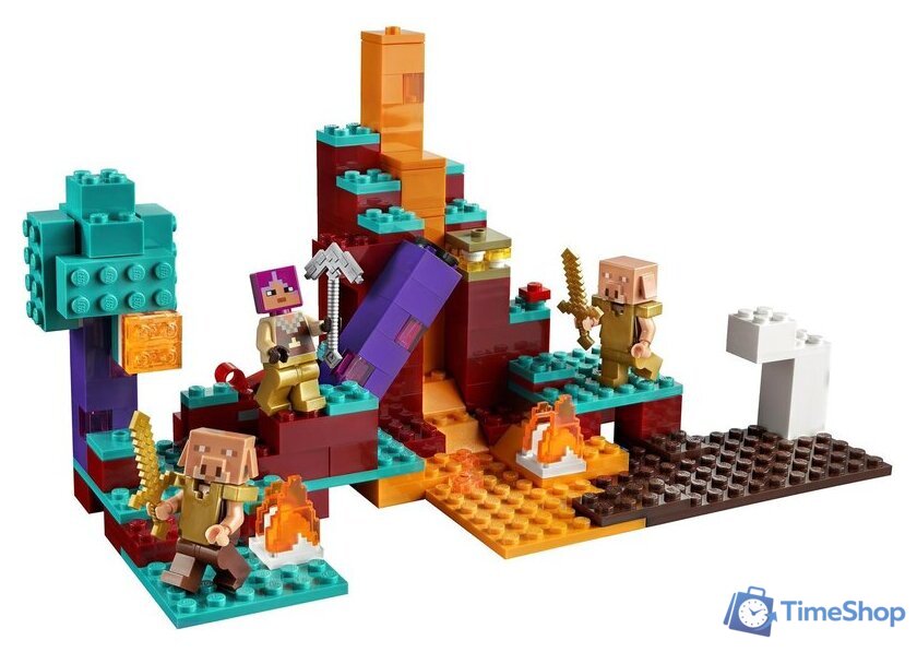 Конструктор LEGO Minecraft 21168 Искаженный лес - Изображение №6 — Интернет-магазин Time-Shop