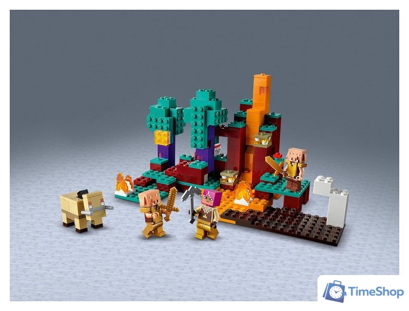 Конструктор LEGO Minecraft 21168 Искаженный лес - Изображение №26 — Интернет-магазин Time-Shop