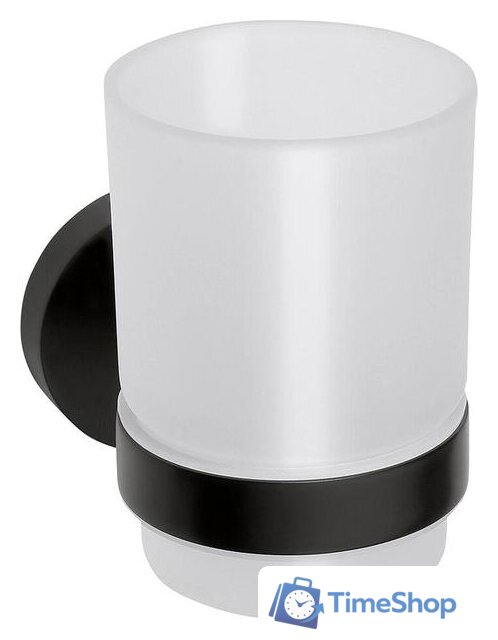 Стакан для зубной щетки и пасты Bemeta Dark 104110010 - Изображение №1 — Интернет-магазин Time-Shop