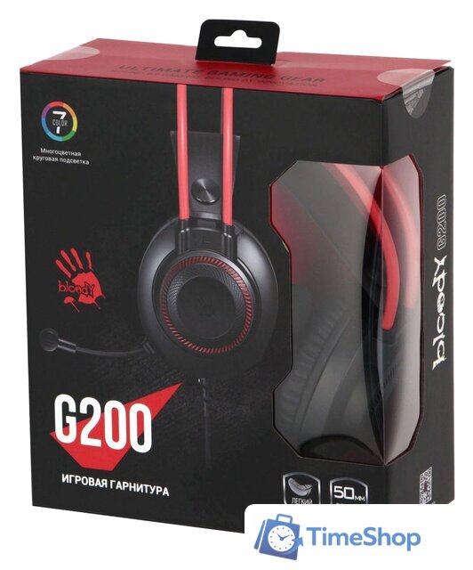 Наушники A4Tech Bloody G200 - Изображение №7 — Интернет-магазин Time-Shop