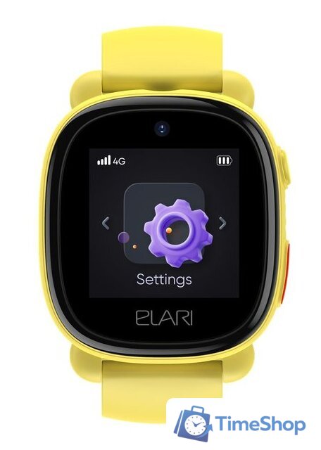 Детские умные часы Elari KidPhone 4G Lite (желтый) - Изображение №13 — Интернет-магазин Time-Shop