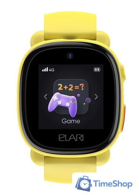 Детские умные часы Elari KidPhone 4G Lite (желтый) - Изображение №11 — Интернет-магазин Time-Shop