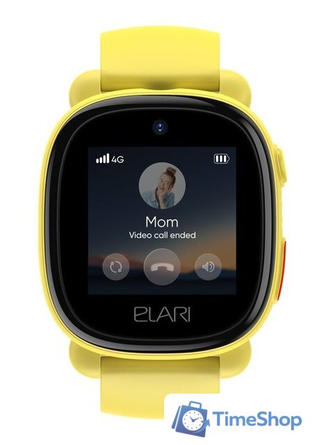 Детские умные часы Elari KidPhone 4G Lite (желтый) - Изображение №16 — Интернет-магазин Time-Shop