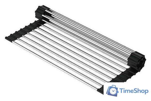 Кухонная мойка Roxen Snake 560220-45-BS PVD графит/текстурная поверхность (с ролл-матом и дозатором) - Изображение №10 — Интернет-магазин Time-Shop