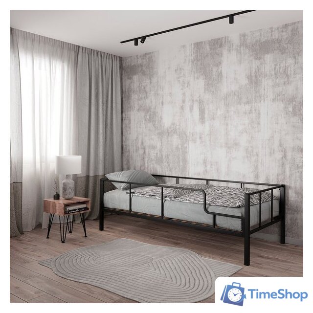 Двухъярусная кровать Князев Мебель Турнео 1 ТУ1.90.200.Ч (черный муар) - Изображение №10 — Интернет-магазин Time-Shop