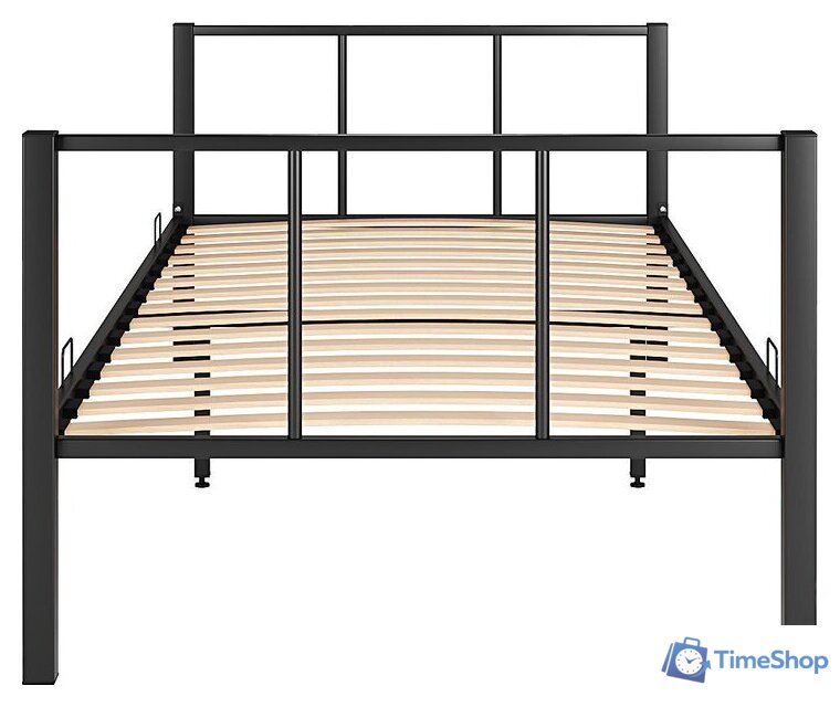 Двухъярусная кровать Князев Мебель Турнео 1 ТУ1.90.200.Ч (черный муар) - Изображение №8 — Интернет-магазин Time-Shop