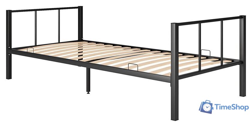 Двухъярусная кровать Князев Мебель Турнео 1 ТУ1.90.200.Ч (черный муар) - Изображение №7 — Интернет-магазин Time-Shop