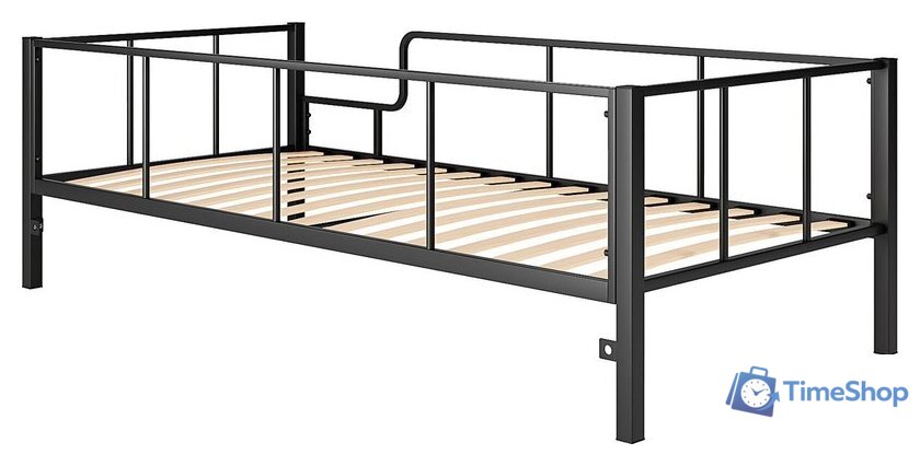 Двухъярусная кровать Князев Мебель Турнео 1 ТУ1.90.200.Ч (черный муар) - Изображение №6 — Интернет-магазин Time-Shop