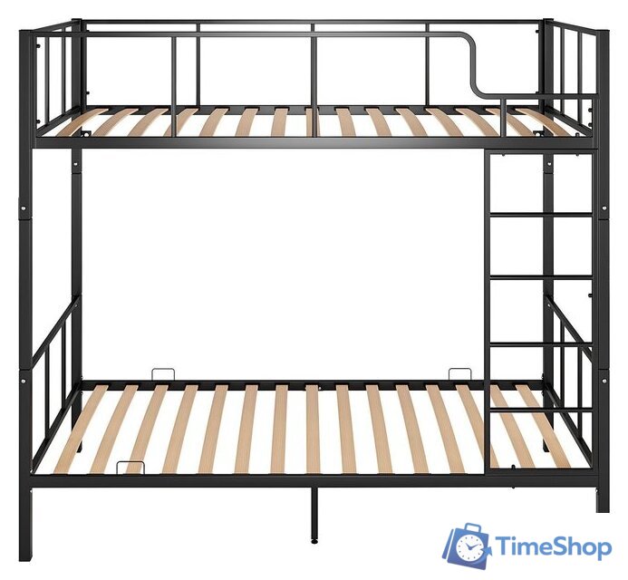 Двухъярусная кровать Князев Мебель Турнео 1 ТУ1.90.200.Ч (черный муар) - Изображение №3 — Интернет-магазин Time-Shop