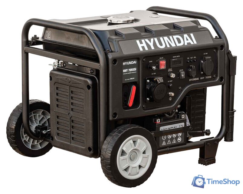 Бензиновый генератор Hyundai HHY 7055Si - Изображение №1 — Интернет-магазин Time-Shop
