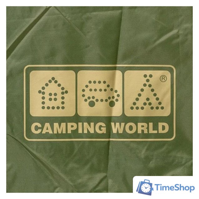 Тент-шатер Camping World Green Hotel Volga 138199 (зеленый/бежевый) - Изображение №12 — Интернет-магазин Time-Shop