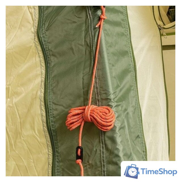 Тент-шатер Camping World Green Hotel Volga 138199 (зеленый/бежевый) - Изображение №11 — Интернет-магазин Time-Shop