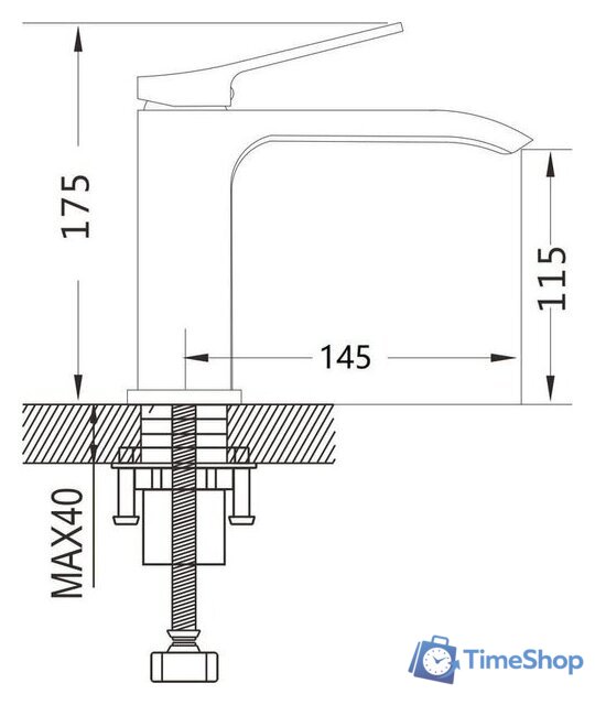 Смеситель Shevanik S4001G - Изображение №22 — Интернет-магазин Time-Shop
