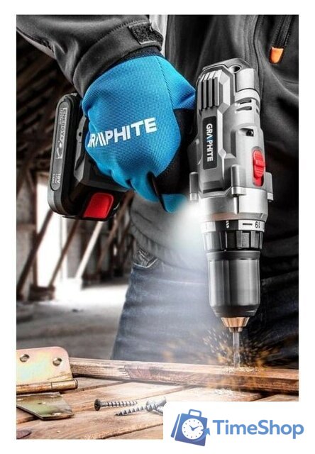 Дрель-шуруповерт GRAPHITE 58G006 - Изображение №2 — Интернет-магазин Time-Shop
