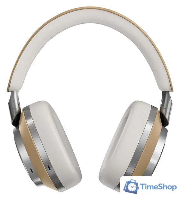 Наушники Bowers & Wilkins PX8 (бежевый/серебристый) - Изображение №15 — Интернет-магазин Time-Shop