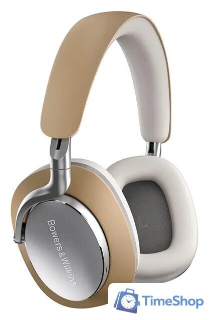 Наушники Bowers & Wilkins PX8 (бежевый/серебристый) - Изображение №7 — Интернет-магазин Time-Shop