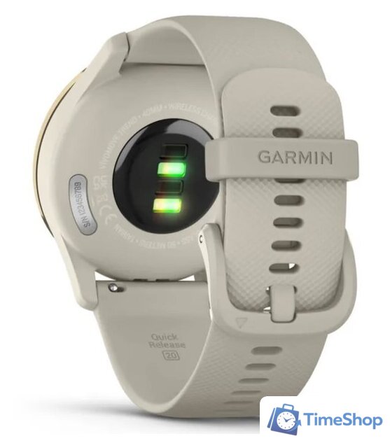 Гибридные умные часы Garmin Vivomove Trend (французский серый) - Изображение №6 — Интернет-магазин Time-Shop